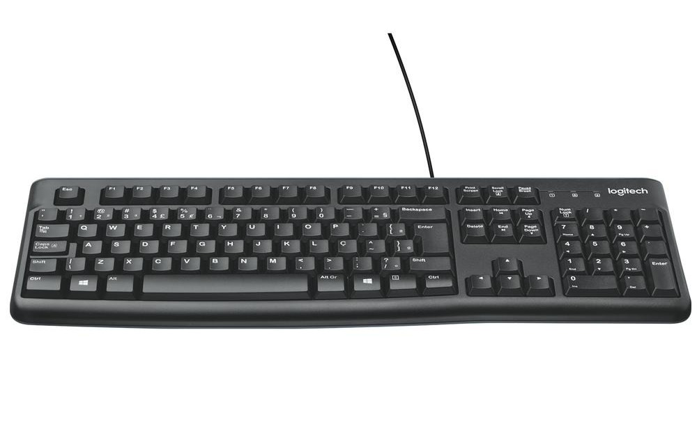 TECLADO USB LOGITECH K120 PRETO